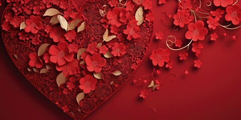 Heartfelt Greetings - Create a visually stunning Valentines Day card, featuring intricate designs and space for personalized messages