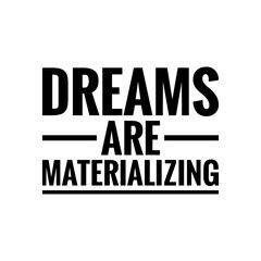 ''Dreams'' Inspirational Quote Design