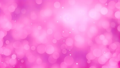 Abstract pink background with bokeh lights