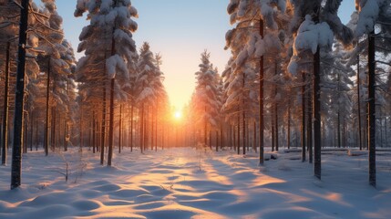 lake snow ice sunset icy illustration mountain frozen, tree cold, y blue lake snow ice sunset icy