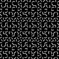 White background with black pattern. Seamless texture for fashion, textile design,  on wall paper, wrapping paper, fabrics and home decor. Repeat pattern.
