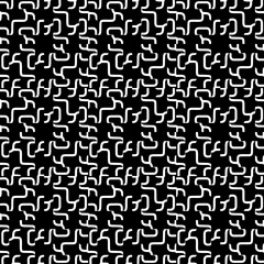 White background with black pattern. Seamless texture for fashion, textile design,  on wall paper, wrapping paper, fabrics and home decor. Repeat pattern.