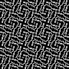 White background with black pattern. Seamless texture for fashion, textile design,  on wall paper, wrapping paper, fabrics and home decor. Repeat pattern.