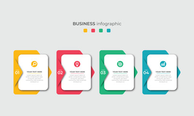 Steps Timeline Infographics Images Template Design