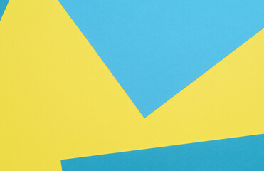 yellow and blue paper background