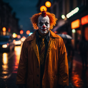  A joker in a middle of the road
