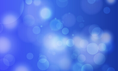 Abstract bokeh background, Blue bokeh