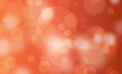 red bokeh background
