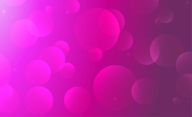 Abstract background with bokeh, pink background