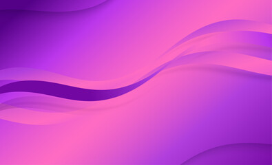 Abstract pink background with waves