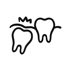 Wisdom Tooth Illustration Dental Stomatology