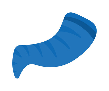 hanukkah blue shofar