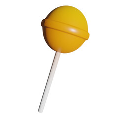 lollipop isolated on white