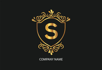 latter S natural and organic logo modern design. Natural logo for branding, corporate identity and business card