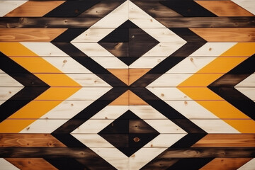  Painted colorful rustic wooden background with copy space