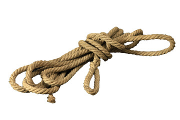rope with knot - 677742183