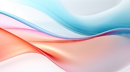  a close up of a pink and blue wave on a light blue and white background with a pink and blue wave on the left side of the image and a light blue 