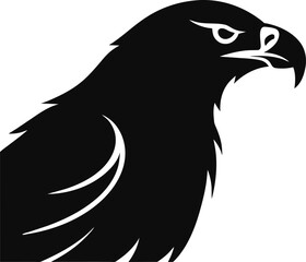 Obraz premium eagle illustration symbol. eagle silhouette.