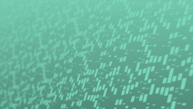 Abstract green binary code background