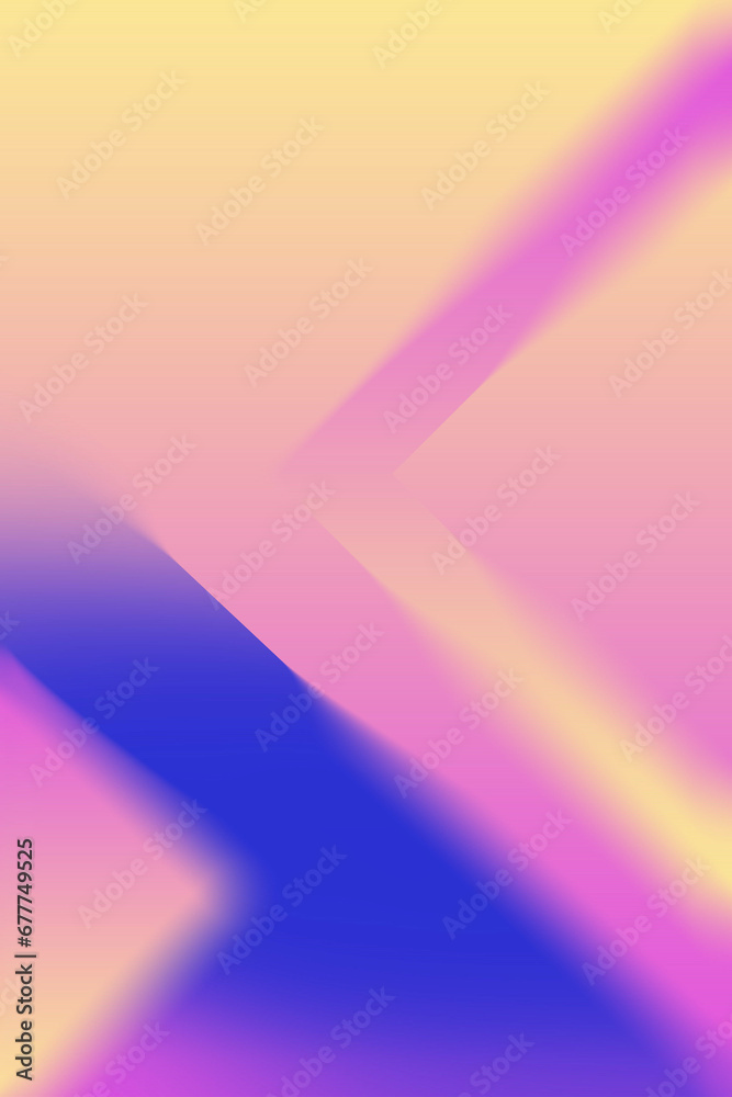 Poster Geometric retro colorful Background