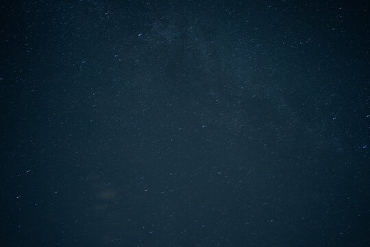 Beautiful view of a stunning starry night sky