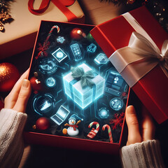 Artificial Intelligence Gift Box for Christmas