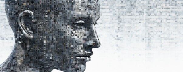 Fototapeta premium Artificial intelligence, Generative AI