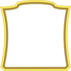 Square Frame Gold picture frame luxury golden frame gold border Golden vector vintage frames retro badges branches framework banner decoration decorative frame element ribbon isolated background 