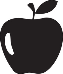 Apple vector icon. Apple fruit illustration icon. Web design vector logo. Apple isolated on background