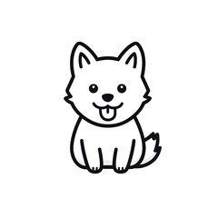illustration of  dog