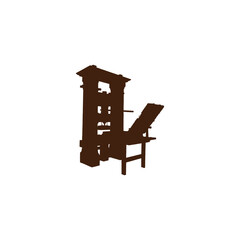 Gutenberg printing press icon. Simple style printing company poster background symbol. Gutenberg printing press brand logo design element. 
