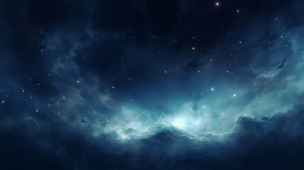 Fototapeta premium Starry night sky, star gazing, night sky full of stars, deep space sky