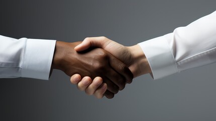 A handshake, representing business partnerships and collaborations. AI generate