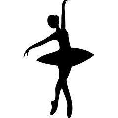 ballerina silhouette © Paola