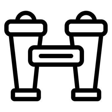 recommend clip art: binocular vector design icon.svg