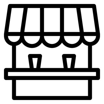 recommend clip art: kiosk vector design icon.svg