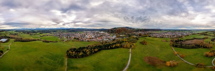 Drohnenpanorama, Peissenberg