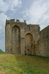 Fototapeta na wymiar Château des moins de Cruas en Ardèche