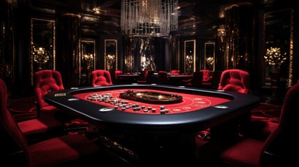 Baccarat Elegance A Glimpse Inside the Luxurious VIP Lounge of the Exclusive Casino