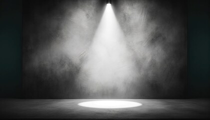 Spotlight on Empty Stage