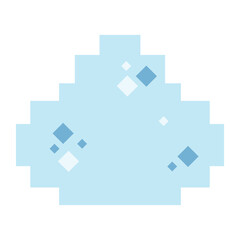 nature winter pixel art