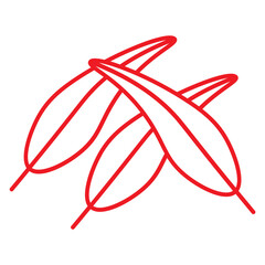 ecology red icon