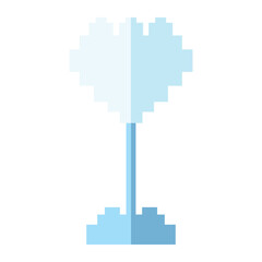 nature winter pixel art