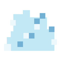 nature winter pixel art