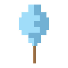 nature winter pixel art