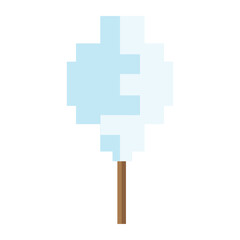 nature winter pixel art