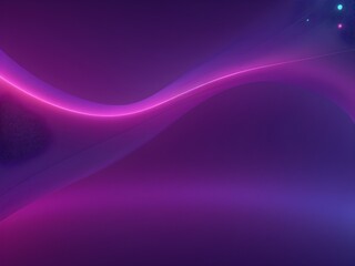 Digital purple particles wave and light abstract background with shining dots stars. Abstract background for elegant design cover or fantasy composition. Digital fractal art. 