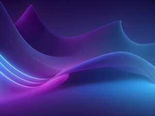 abstract background with smooth lines in violet and blue colors, vector illustration