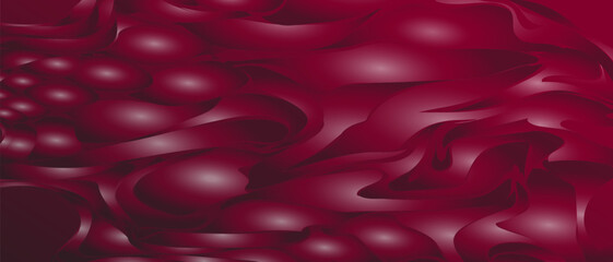 Abstract magic rose glowing background. Pink 3d effect gradient volumetric texture. Stylish design for cover, brochure, flyer, poster, invitation.