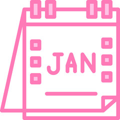  january vector design icon.svg